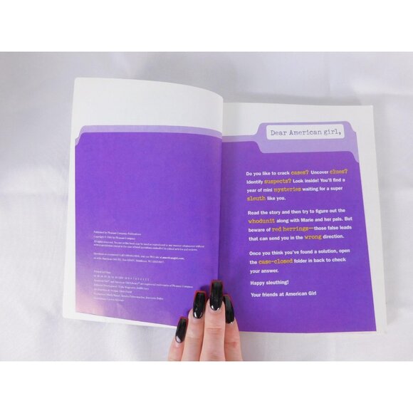 Mini Mysteries American Girl Rick Walton Lauren Scheuer 20 Tales Mystery Book - Picture 5 of 5